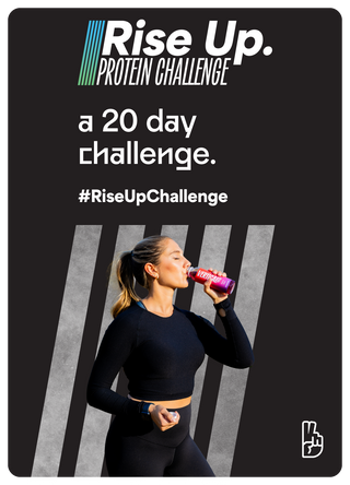 20 Day Challenge Woman Drinking